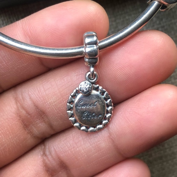 Authentic Pandora Bangle Bracelet w/ 13 Charms Jewelry - Picture 6 of 11